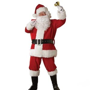 SANTA CLAUS SUIT➕NWT Rubies Regal Deluxe Plush